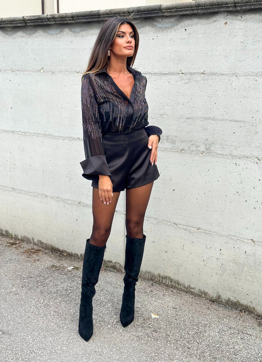 SHORT LUXE NERO