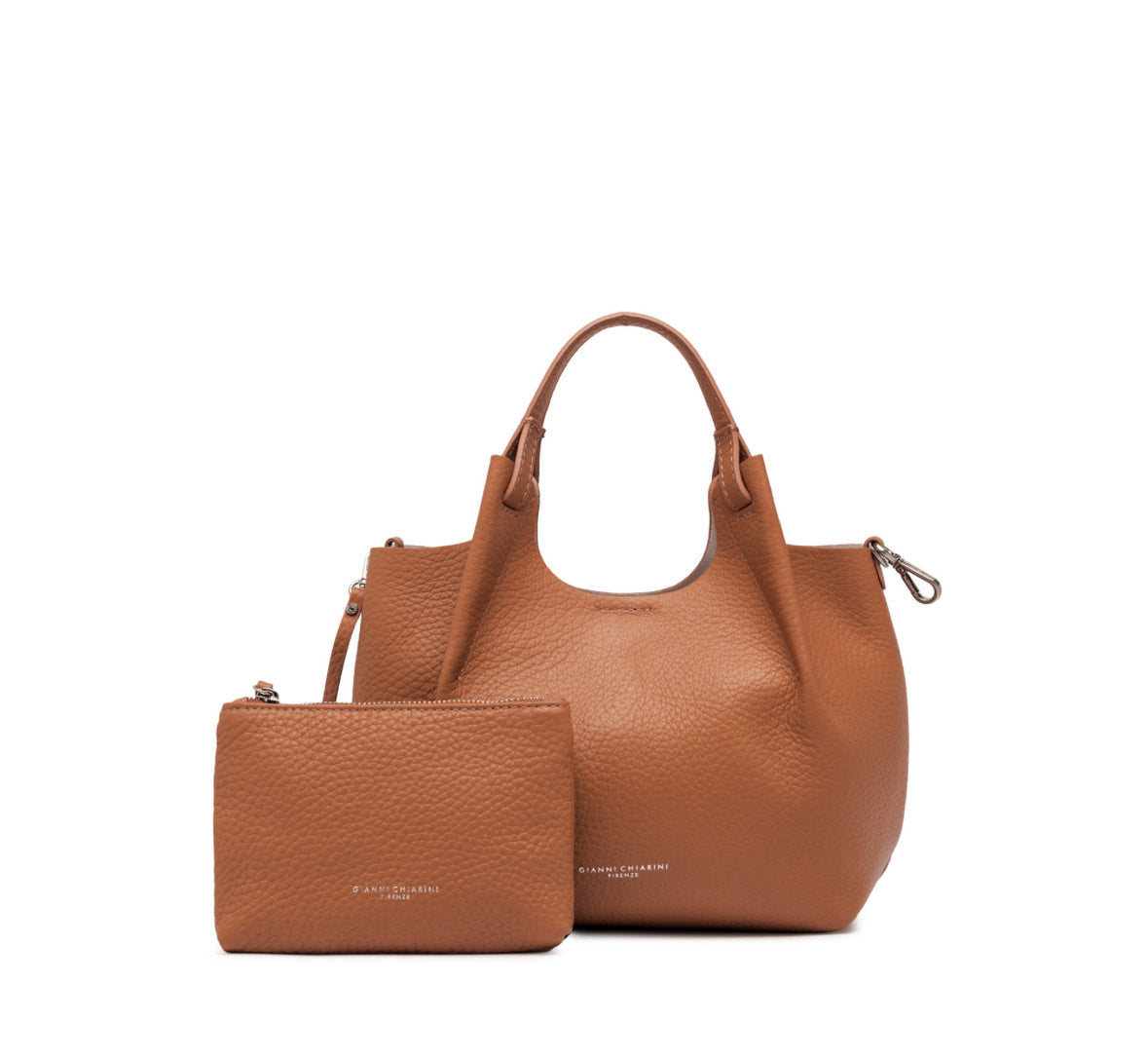 BORSA DUA CUOIO