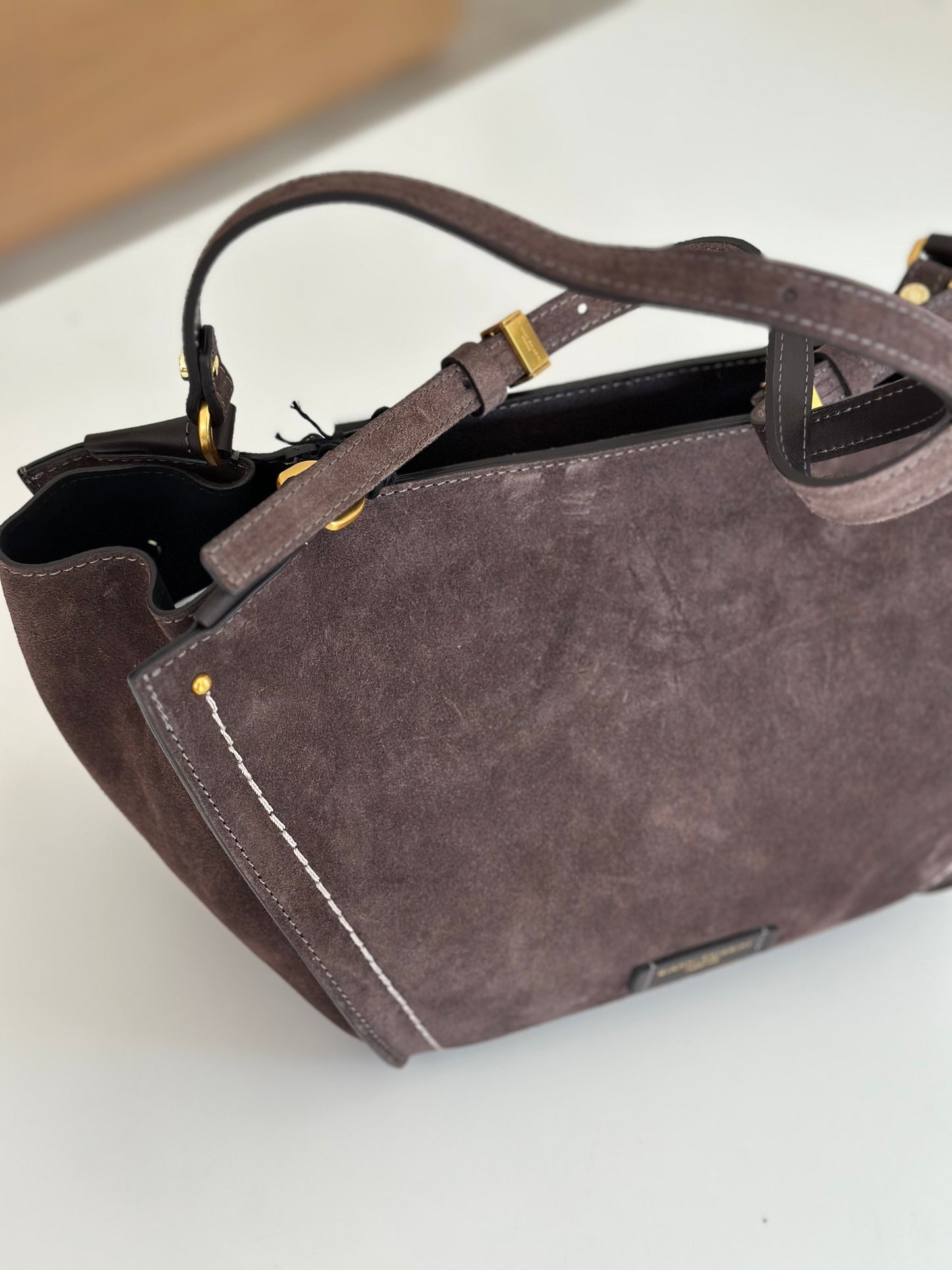 BORSA BLOOM MARRONE