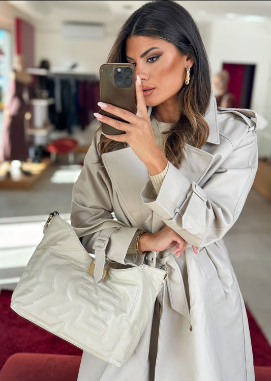 BORSA RACHELE AVORIO