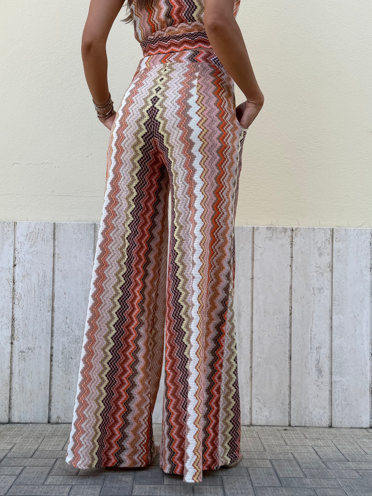 PANTALONE A FANTASIA ARANCIO