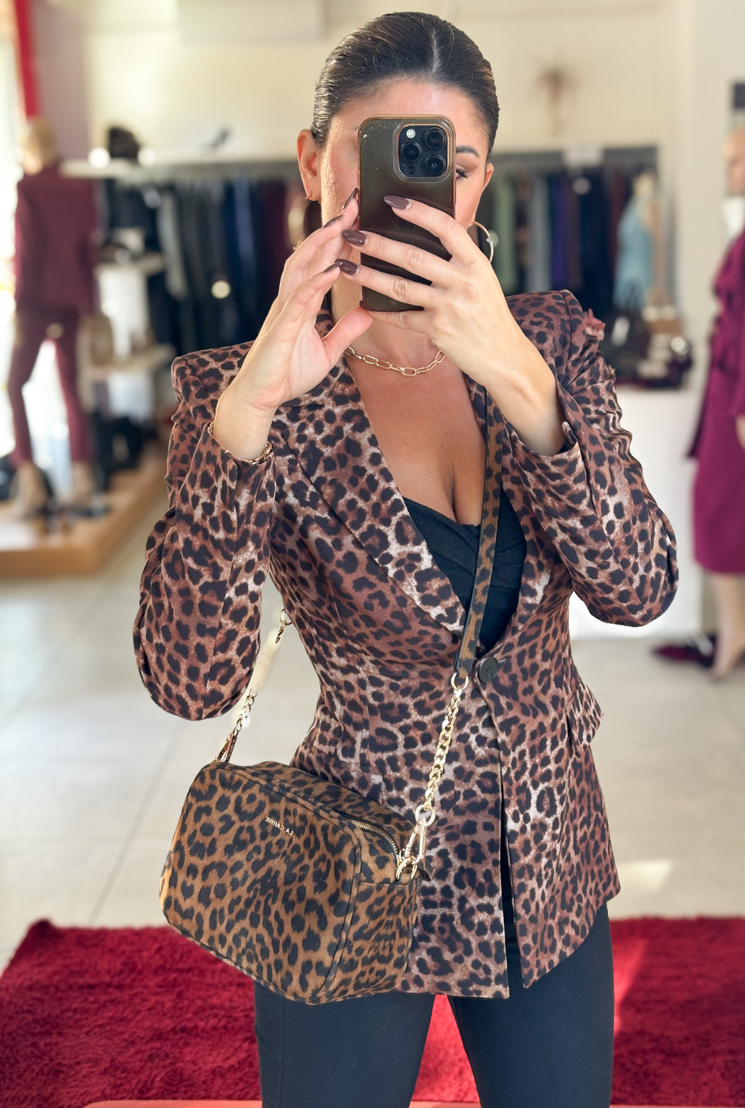 TRACOLLINA GIUDI LEOPARDATA