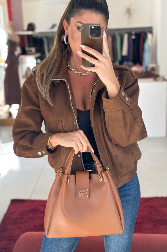 BORSA SCERVINO CUOIO