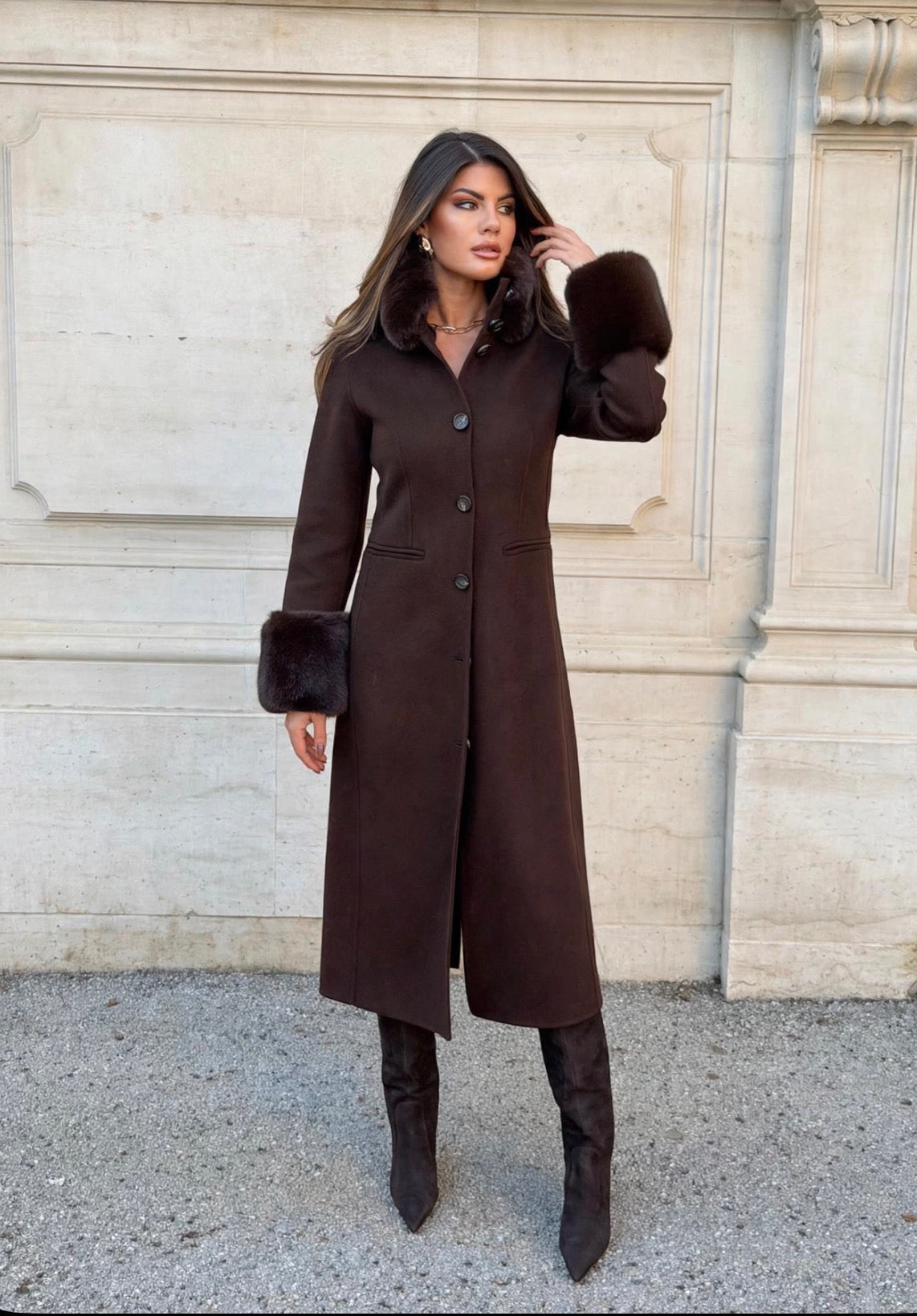 CAPPOTTO ZURICH MARRONE