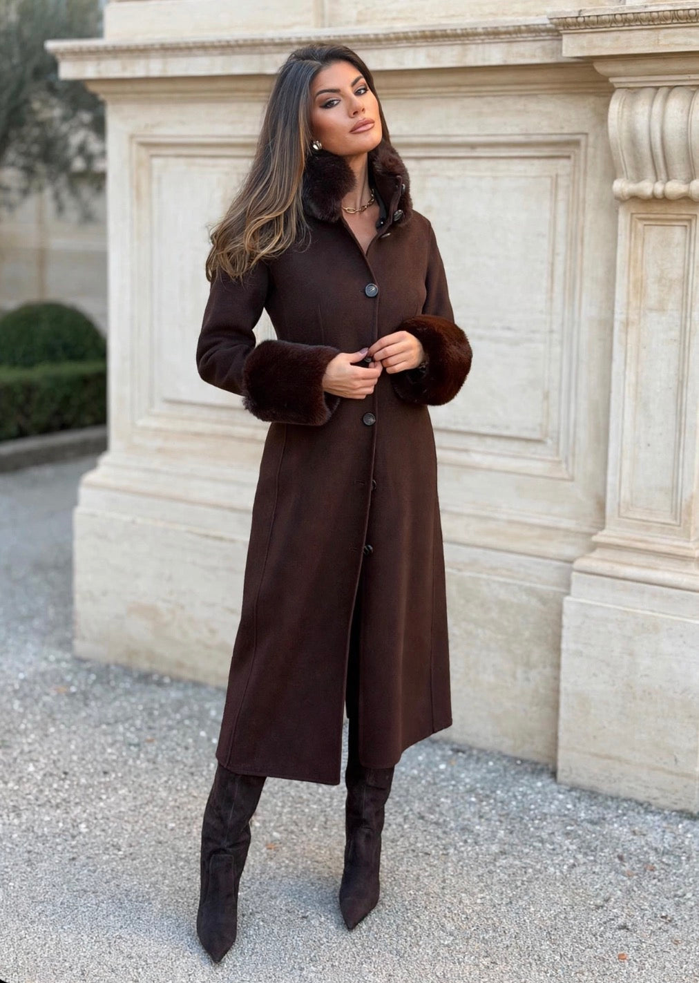 CAPPOTTO ZURICH MARRONE