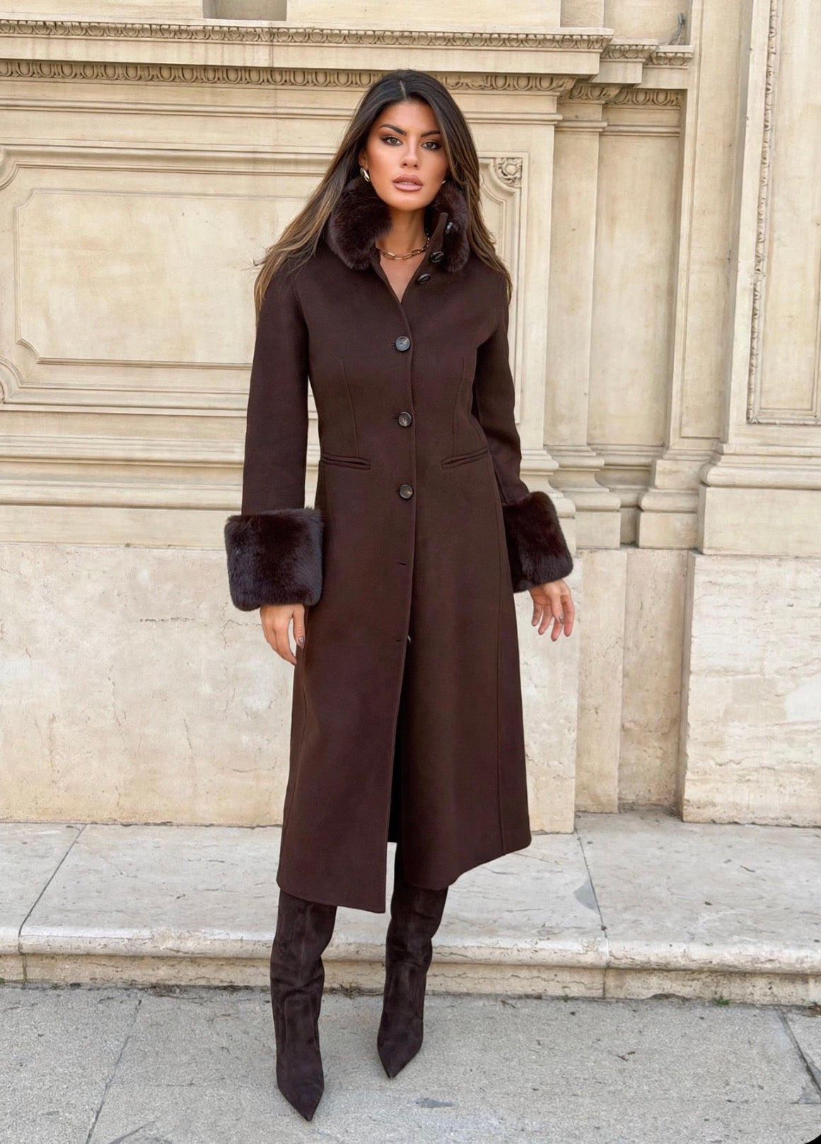 CAPPOTTO ZURICH MARRONE