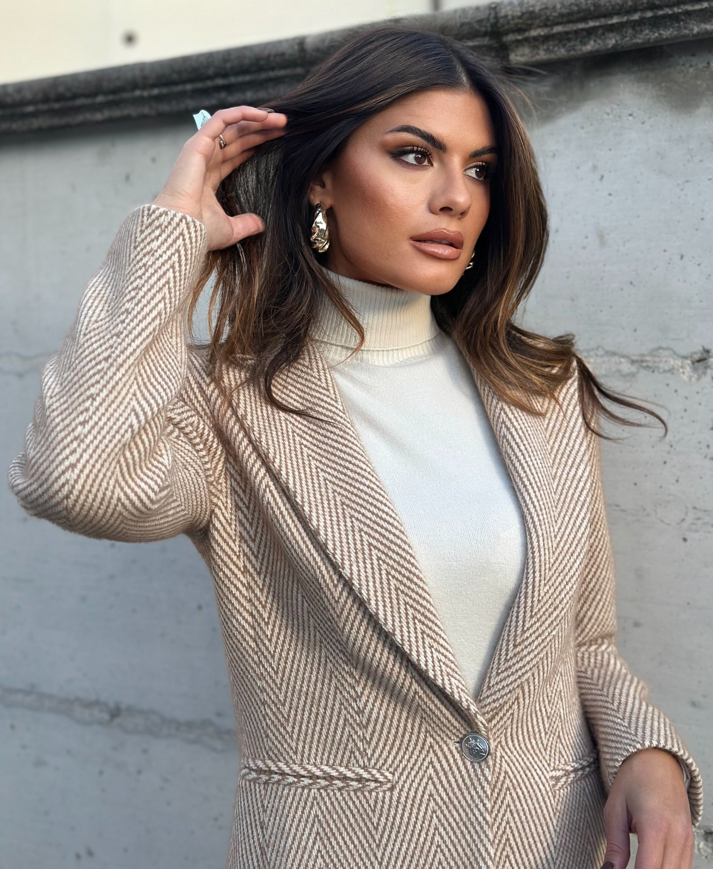 CAPPOTTO HERRY SABBIA