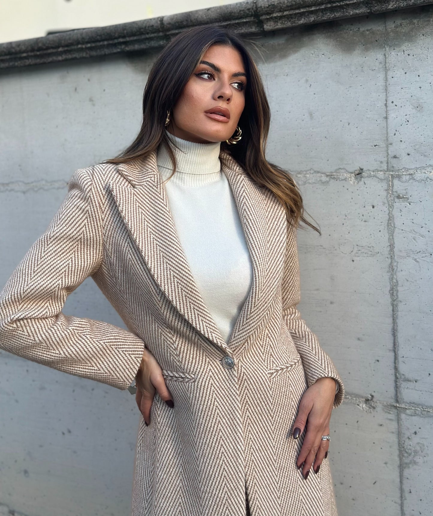 CAPPOTTO HERRY SABBIA