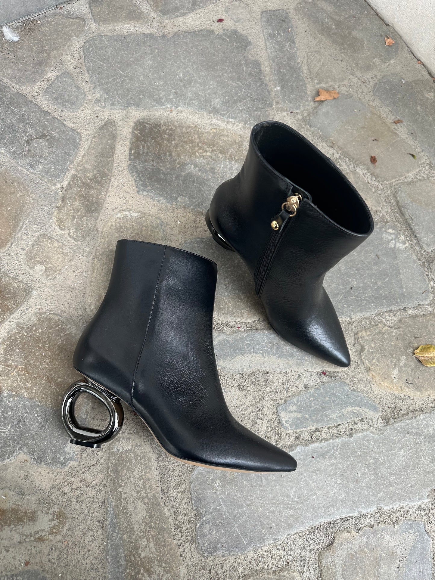 STIVALETTO SCULTURA NERO