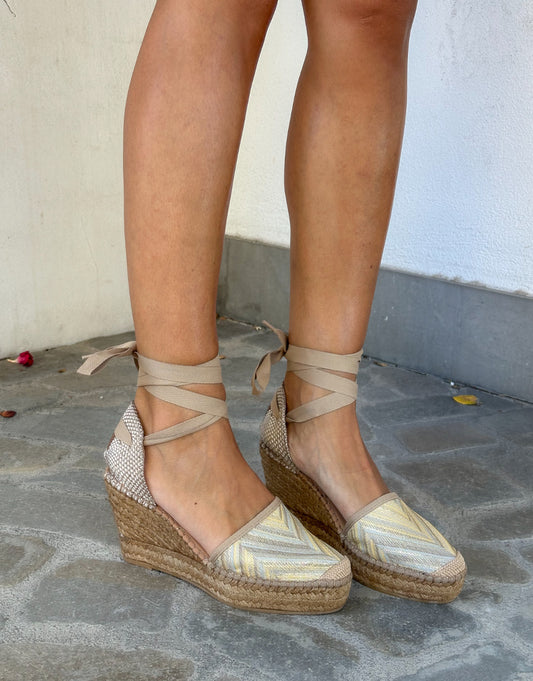 ESPADRILLAS ORO