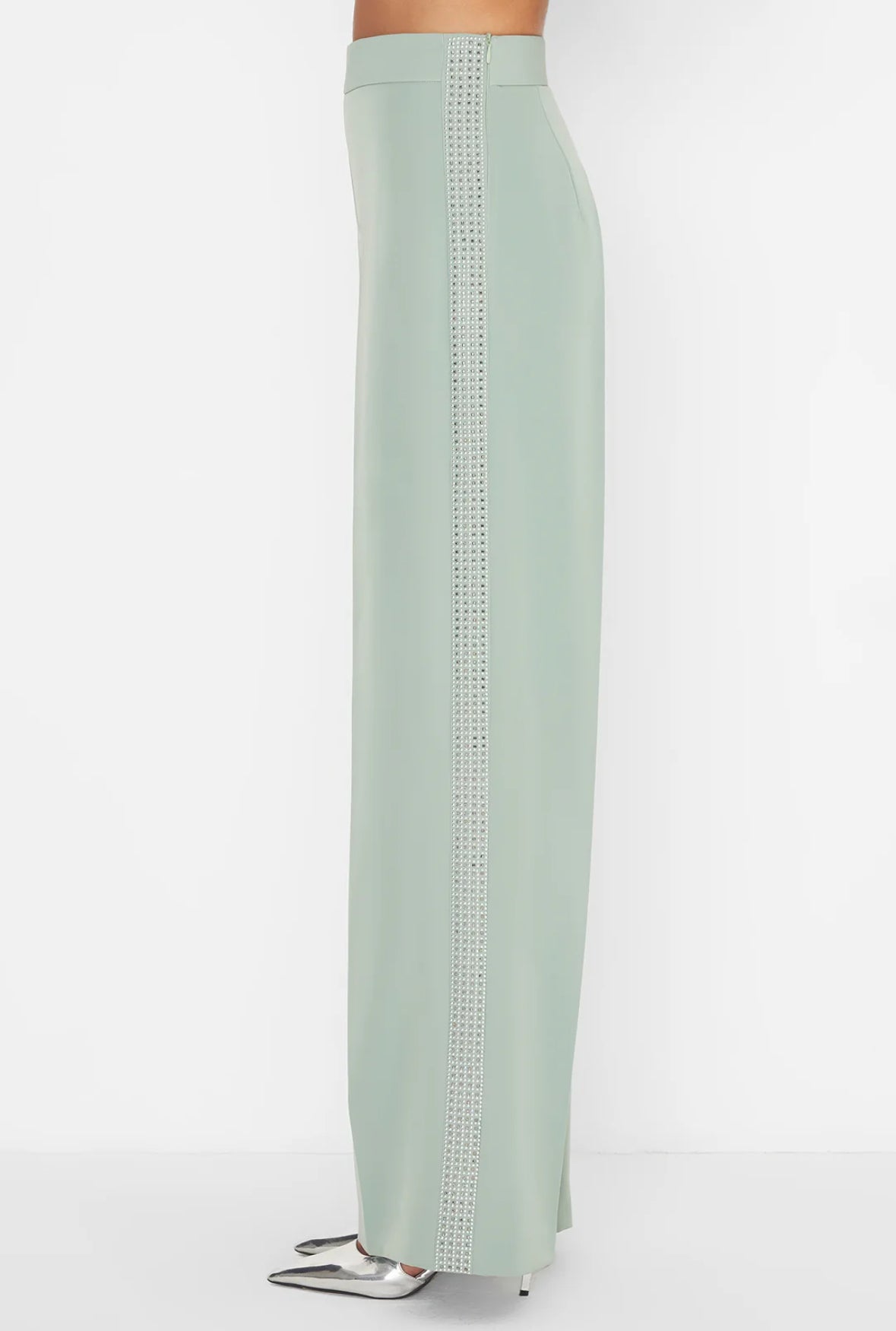 TAILLEUR STUDS VERDE SALVIA