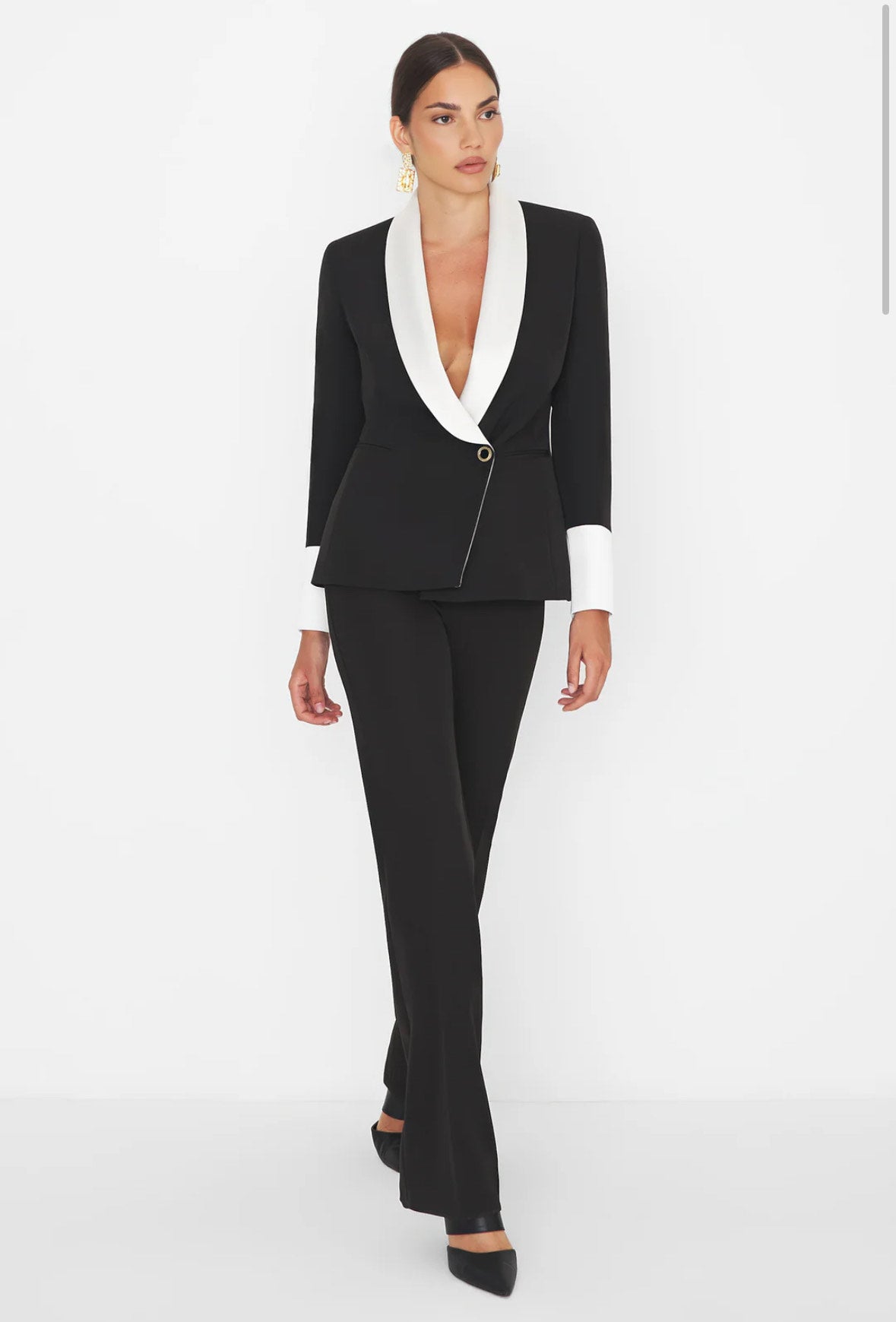 TAILLEUR EVENT NERO/BIANCO