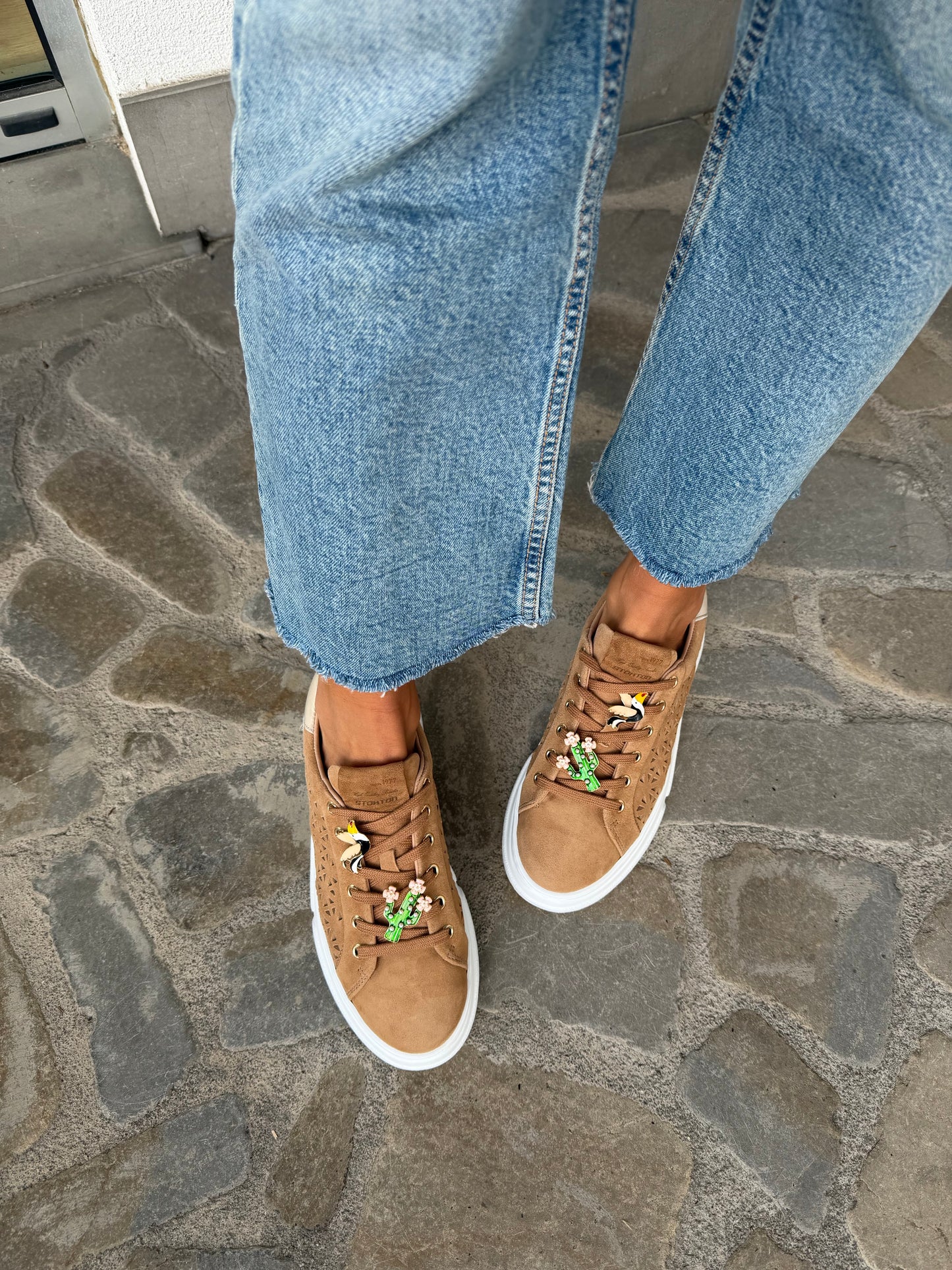 SNEAKERS STREET CUOIO