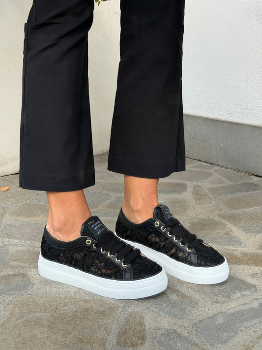 SNEAKERS LACE NERA
