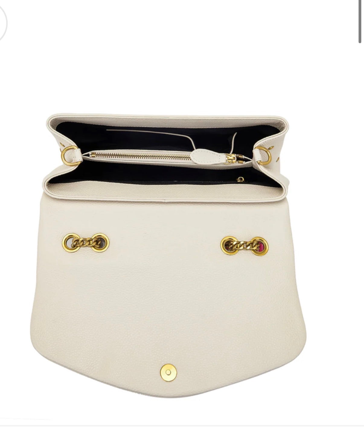 BORSA FOULARD AVORIO