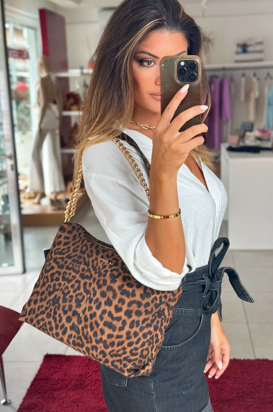 BORSA ANIMALIER MACULATA
