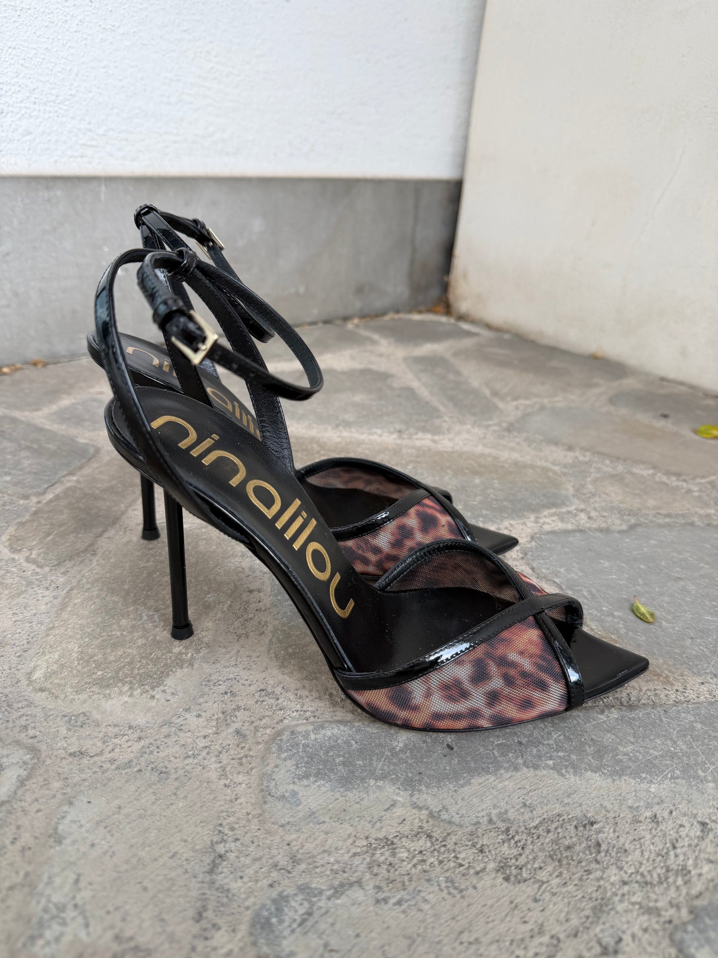 SANDALO NINALILOU ANIMALIER