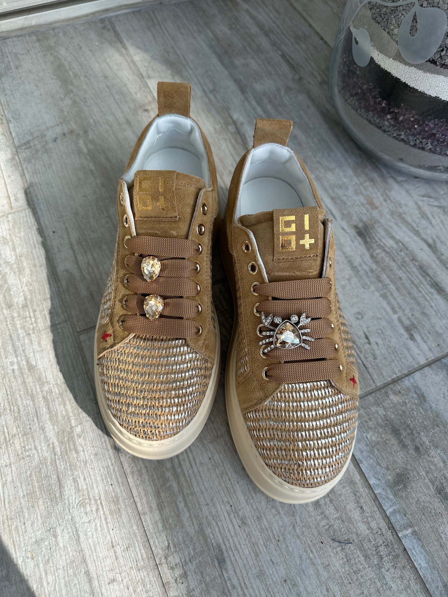 SNEAKERS PIA CUOIO