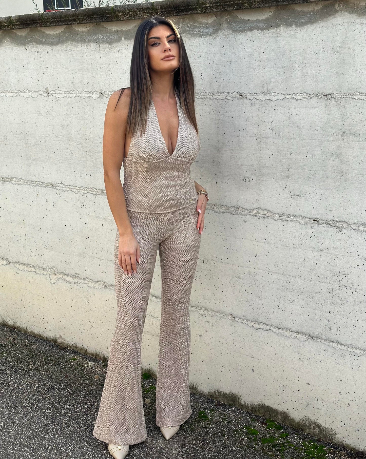 PANTALONE LUXURY AVORIO