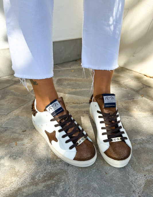 SNEAKERS AMA MARRONE